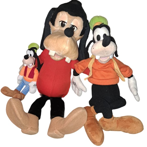 RARE ADORABLE VINTAGE 2 foot Goofy Talking Doll Plus 2 Foot Plush & Mimi Plush - Picture 1 of 6